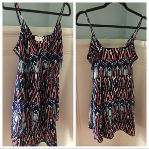 Vibrant print cocktail dress